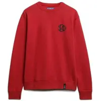 Superdry Sweat-shirt 'The Merchant Store' marine / rouge