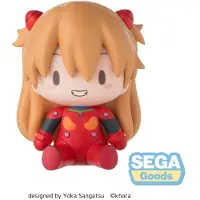 SEGA Evangelion New Theatrical Edition Asuka Plug Suit Fuwa Petit Chibi Figure 8 Cm Multicolore