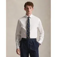 Ralph Lauren pour homme. 712827064002 Chemise slim en popeline blanche (37), Casuel, Coton, Classique, Manche longue