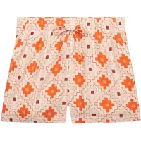 Superdry Pantalon crème / rouille / orange
