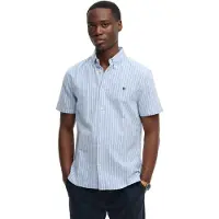 Superdry Chemise bleu clair / blanc