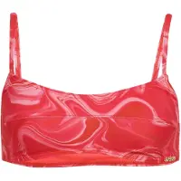 Superdry pour femme. W3010392A Haut de bikini bralette imprimé rose (XS), Beachwear, Polister recyclé, Durable