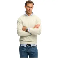 Superdry Sweat-shirt 'Essential' ivoire