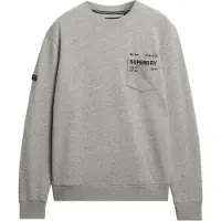 Superdry Sweat-shirt gris chiné