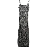 Superdry Femme Robe Nuisette Longue Asymétrique Grey Taille: 38