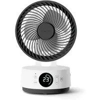 Meaco Sefte 6, Ventilateur, Blanc, Noir