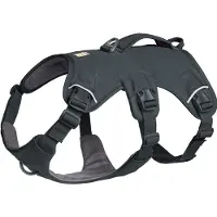 Ruffwear Harnais de soutien multi-usages pour chien Web Master, pour la randonn e, le trail, le travail et le quotidien, gris basalte, taille XXS