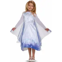 Disguise Snow Queen Elsa (104 Cm) Custom Bleu Enfants