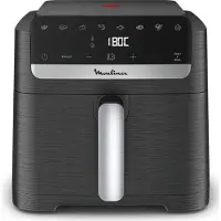 Moulinex Easy Fry Mega Compact EZ8618 Unique 7,5 L Autonome 2020 W Friteuse d’air chaud Noir