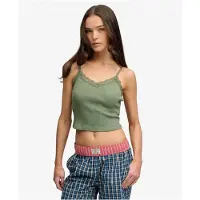 Superdry Haut 'Essential' vert