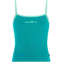 Protest Byte Spaghetti Sleeveless Top Vert XL Femme