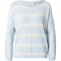 Pepe Jeans Pull-over 'ALBERTA' bleu clair / blanc cassé