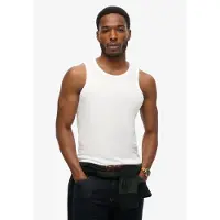 Superdry T-Shirt 'Essential' blanc