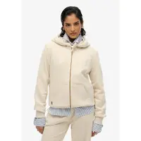 Superdry Veste de survêtement 'Essential' crème