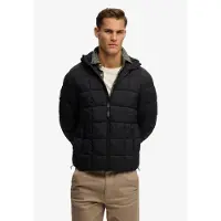 Superdry Homme Doudoune Fuji Lite Matelassée à Capuche Black Taille: S