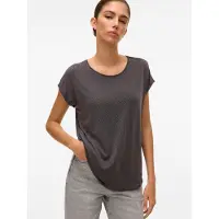Vero Moda T-shirt 'VMAva' gris basalte