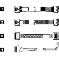 Lenovo Thinksystem Sr650 V3 2.5 Chass Is Front Bp3 Sas/Sata Cable Kit (4X97A82937)