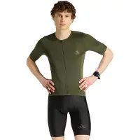 Adidas Tempo Cycling Short Sleeve Jersey Vert S Homme