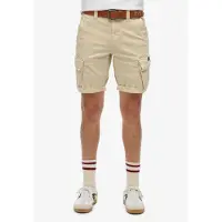 Superdry pour homme. M7110433A Short beige Core (30), Casuel, Coton