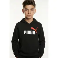 Puma Sweat 'Ess 2 No.1' rouge / noir / blanc