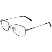 Aucune VERRES OPTIQUES - FLEXON - H6001 - Gunmetal gris - 55 mm - Pont 17 mm