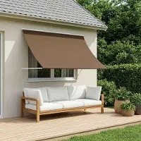 Prolenta Maison Exclusive - Store banne couleur taupe, dimensions 200 x 150 cm