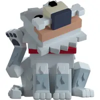 Youtooz Minecraft Haunted Wolf Vinyl Figure 10 Cm Gris