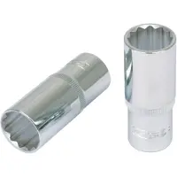 Ks Tools 1/2" CHROMEplus Douille à 12 pans longue 5/8" - 918.1284