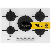 Whirlpool GOA 7523/WH Blanc Intégré 75 cm Gaz 5 zone(s)