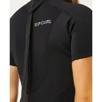 Rip Curl Shorty à Manches Courtes Avec Fermeture éclair Au Dos Pour Femme Trad 2/2 Mm Spring Fl