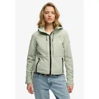 Superdry pour femme. W5012069A Veste Classic Trekker Verte (S), Casuel, Polister recyclé, Durable