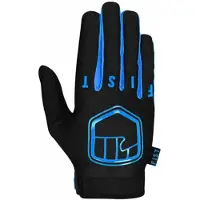 Fist Fluro Blue Off-road Gloves Noir M Enfants