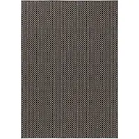 Benuta tapis intérieur & extérieur Lou Noir 120x170 cm tapis de salon tapis d’extérieur rectangulaire motif moderne poil ras scandinave