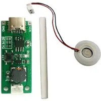 Torribaly Humidificateur USB Kit de Bricolage 3,7-5,5 V Type-C Humidificateur Kit de Bricolage 330 MA Humidificateur D'Air Ultrasonique Domestique