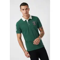 Superdry T-Shirt sapin / noir / blanc