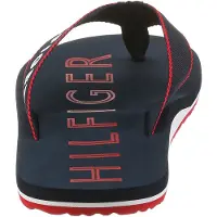 Tommy Hilfiger Tongs bleu foncé / rouge / blanc