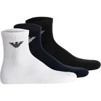 Emporio Armani Chaussettes bleu marine / noir / blanc