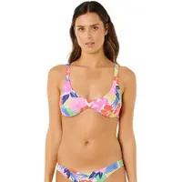 Rip Curl Party Wave Multi Fit Bikini Top Multicolore S Femme