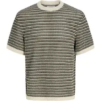 Jack & Jones T-Shirt beige clair / gris / noir