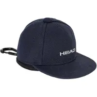Head Racket Cap Key Ring Bleu
