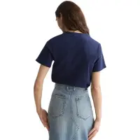 Scotch & Soda U9a01625t Short Sleeve T-shirt Bleu S Femme
