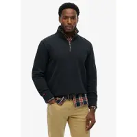 Superdry Essential Logo Half Zip Sweatshirt Bleu M Homme