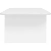 vidaXL Table basse blanche 93 x 53 x 33 cm Bois composite