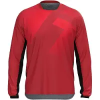 Hebo Tech Long Sleeve Jersey Rouge L Homme