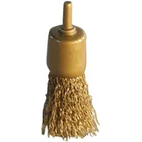 Ks Tools BRONZEplus brosse pinceau, fil métallique, ondulée, Ø 26 mm ( 963.9595 )