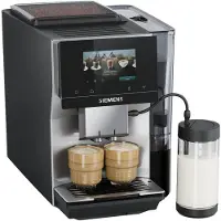 Siemens Machine à café à grain EQ700 TP725EM7 – inox argent métallisé