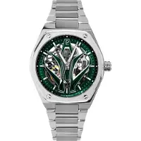 Pierre Lannier Montre à affichage analogique vert
