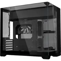 Lian Li 011 Vision O11 VISION-M, tour de taille moyenne, PC, noir, Micro ATX, Mini-ITX, acier, verre trempé, aluminium, gaming