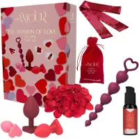 Dream Toys Dreamtoys Amour - coffret cadeau d’entraînement anal (rouge)