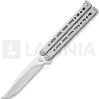 Bear Ops Couteau papillon Bear Song VIII Bowie, gris